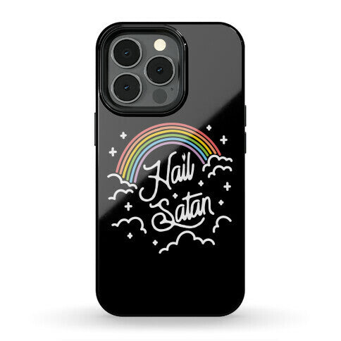 Hail Satan Rainbow Phone Case